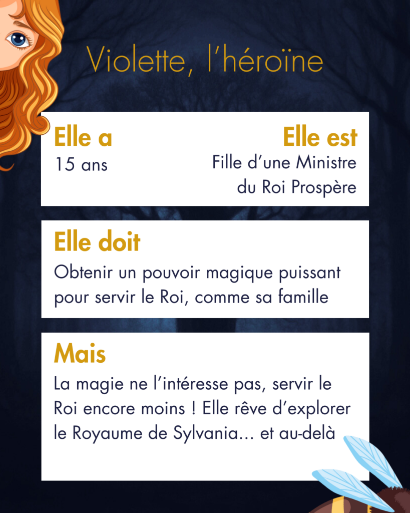 Violette, l'héroïne